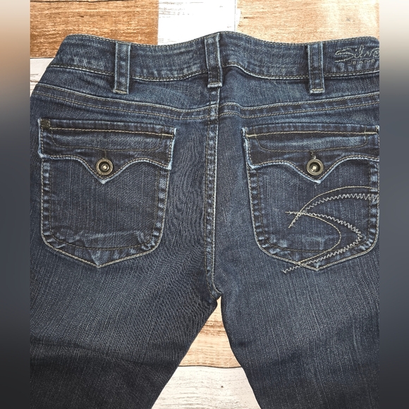 SILVER JEANS Low Rise Slim Fit Boot Cut  (US 30X35) - Picture 8 of 10